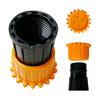 Adjustable 4-hole Jet Or Misting Plastic Spray Nozzle Tips